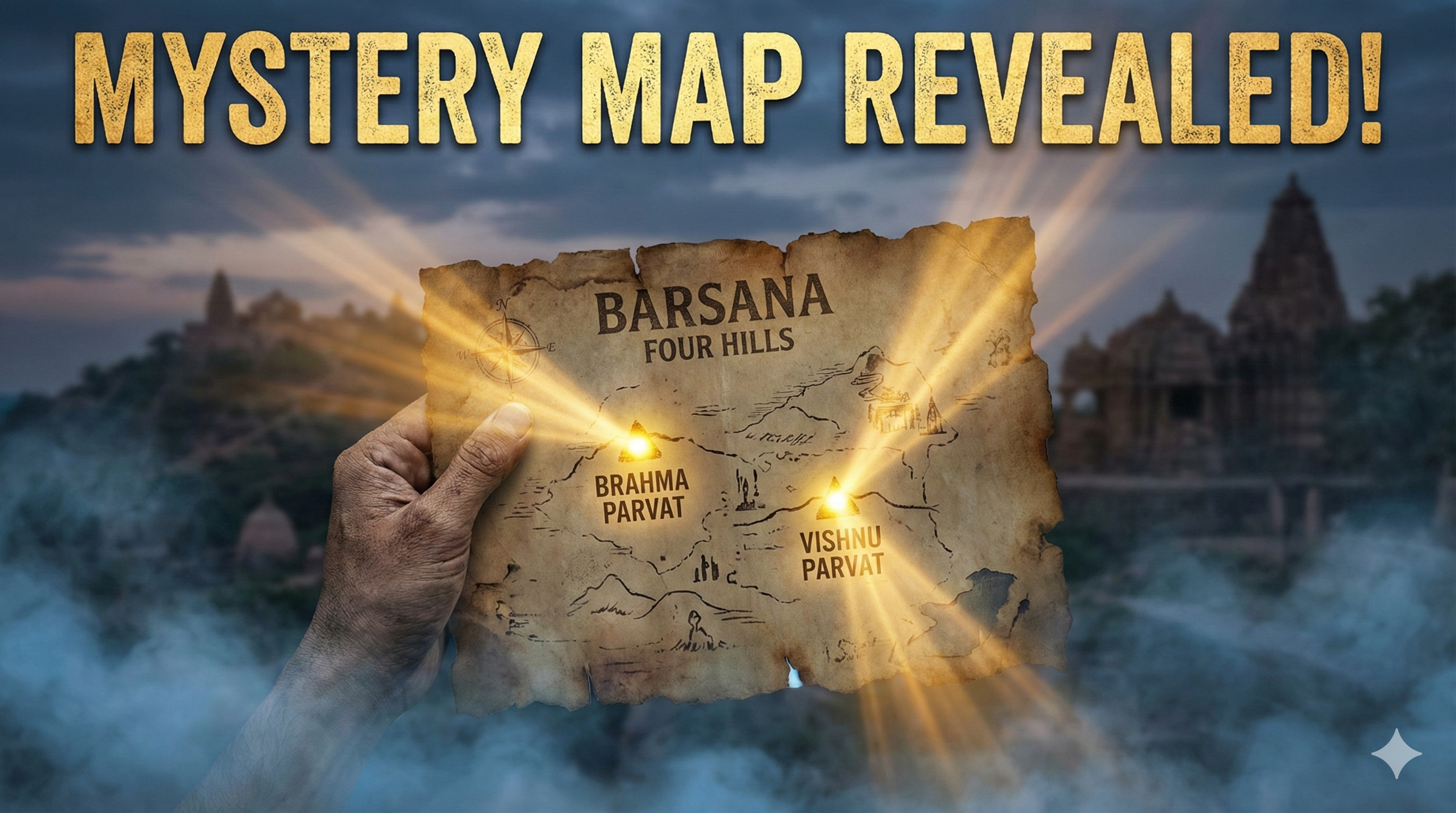 Barsana Four Hills – 4 Sacred Hills of Radha Rani’s Divine Town